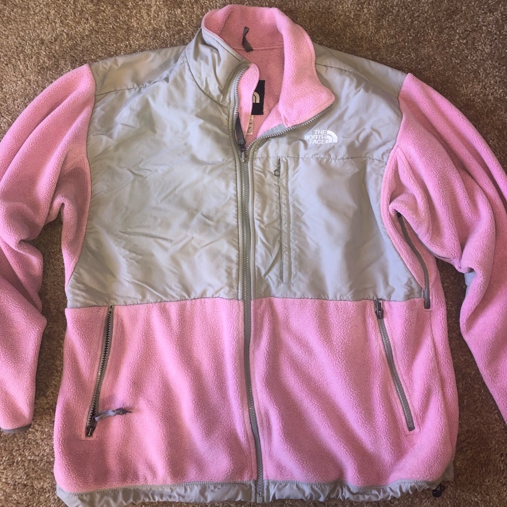 Pink North Face Fleece Jacket